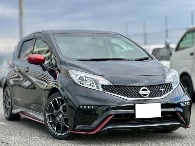 NISSAN NOTE NISMO S RECARO seats, navigation system.